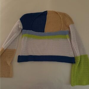 Colorblock Knit Sweater